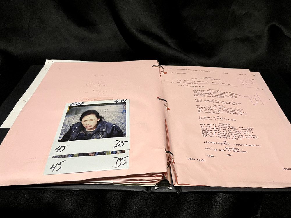 Northern Exposure Script with Cast Polaroids - Blood Ties
