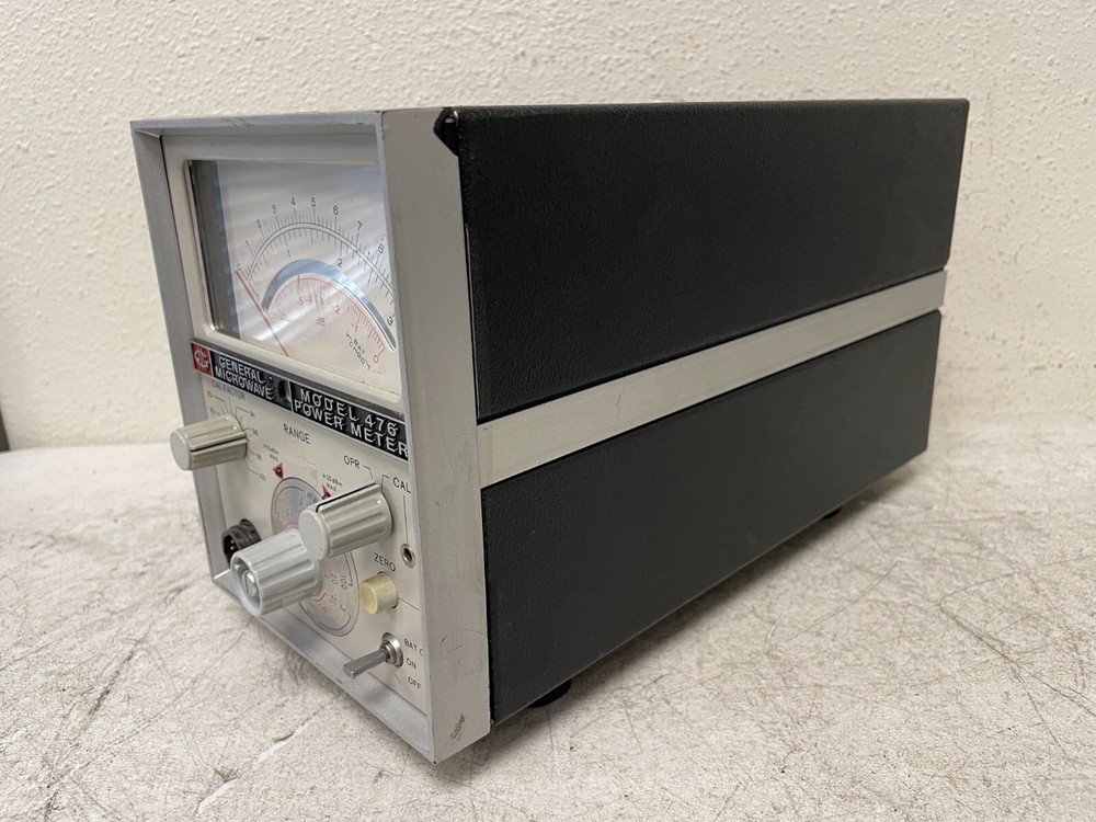 GENERAL MICROWAVE MODEL 476B POWER METER