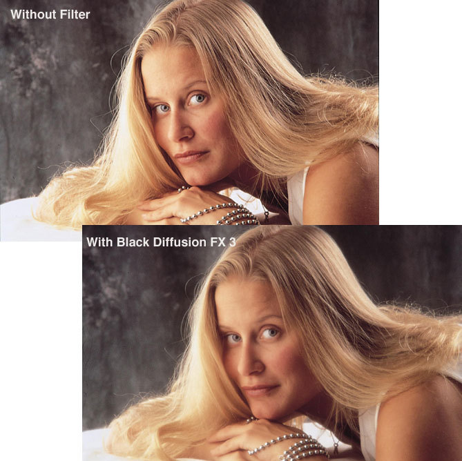 Tiffen 82mm Black Diffusion FX 1/4 Filter Halation Diffusion Filters 82BDFX14