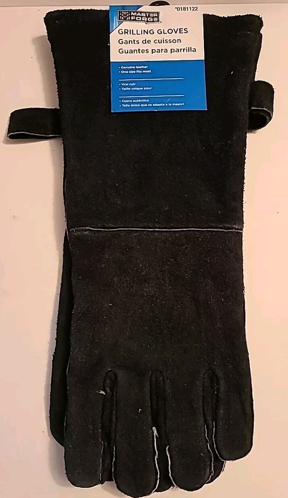 Master Forge fireplace gloves