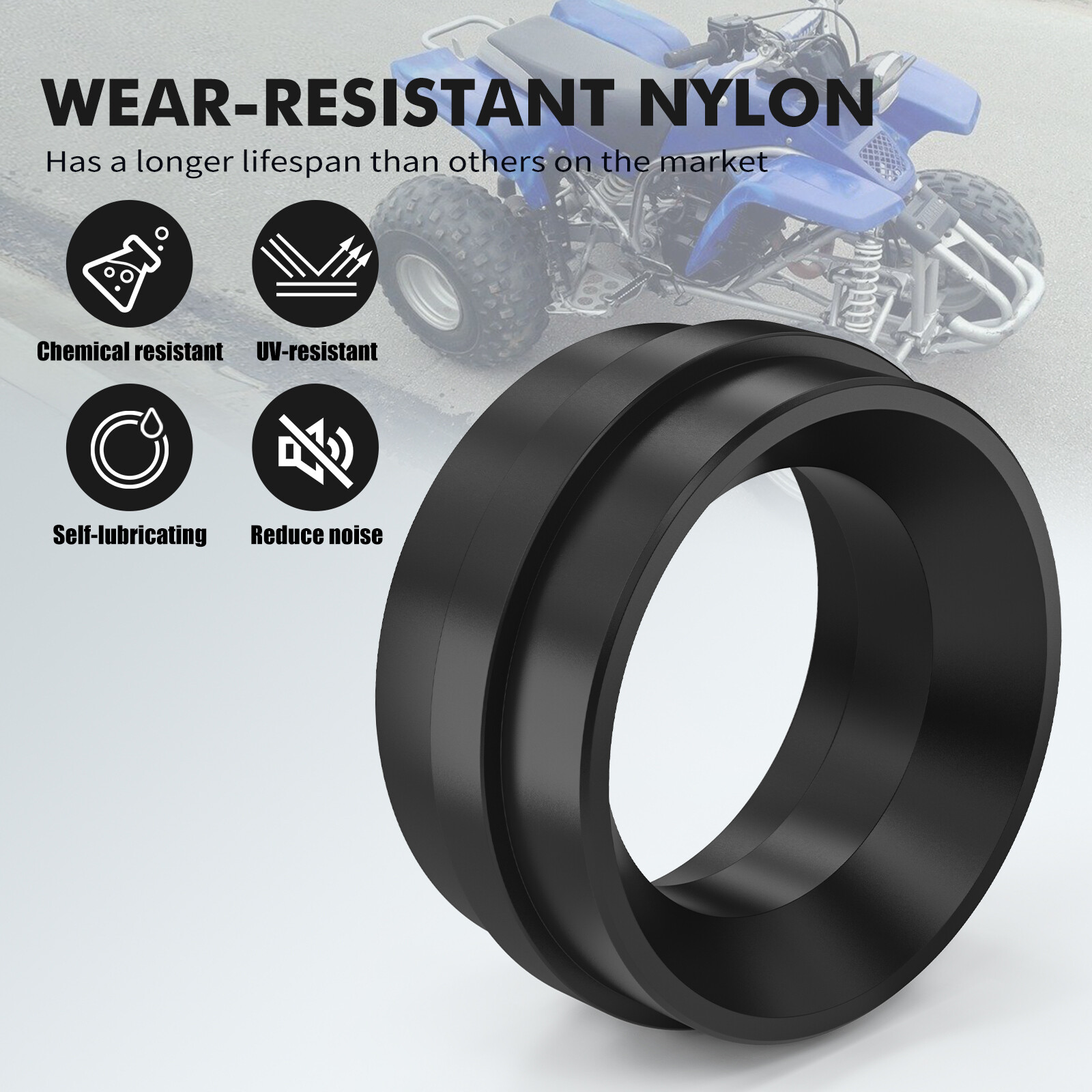 For Yamaha Banshee 350 Chain Roller Swing Arm Guide Guard Seal #2GU-22151-10-00