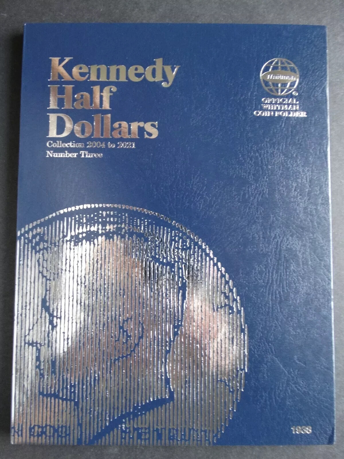 Set of 4 - Whitman Kennedy Half Dollar Coin Folders Number 1-4 1964-2025 Book