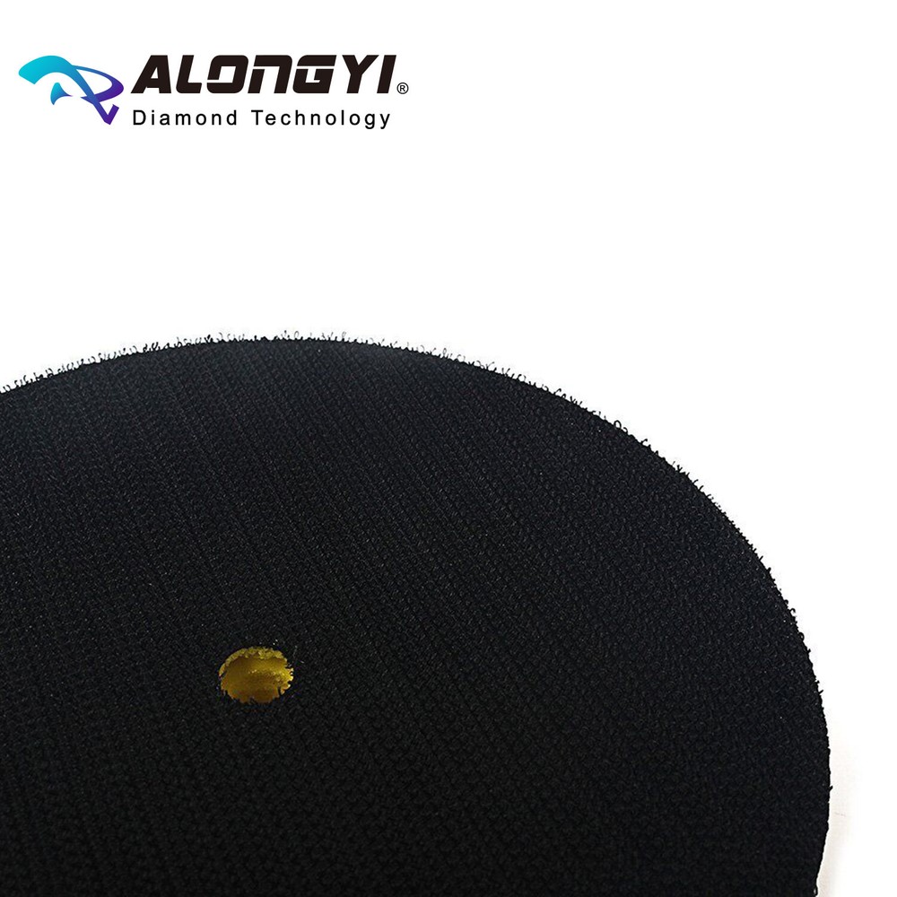 ALONGYI 4 Inch Backer Pads Hook and Loop Backing Pads with Thread M14(2-PCS)