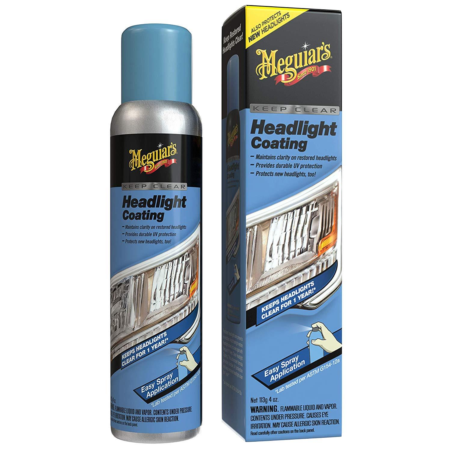 Meguiars G17804 Keep Clear Headlight Repair Coating, 4 oz.