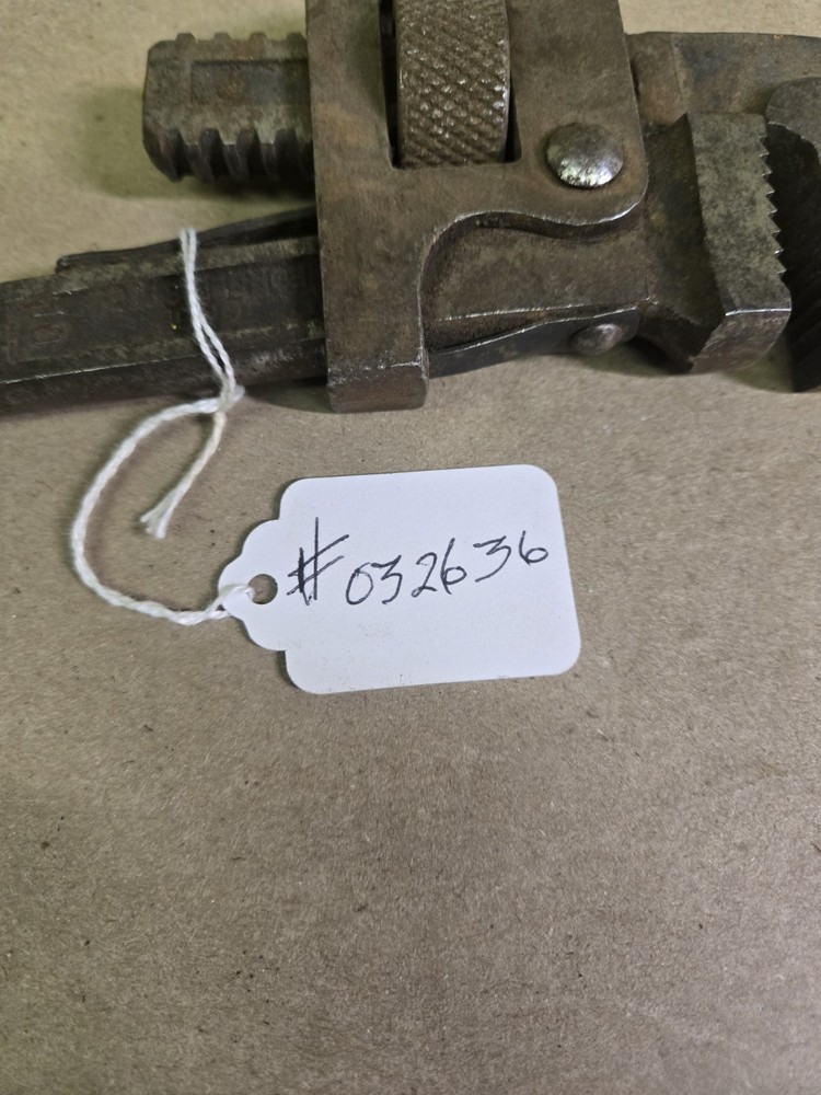 Vintage 10" Dunlap Pipe Wrench