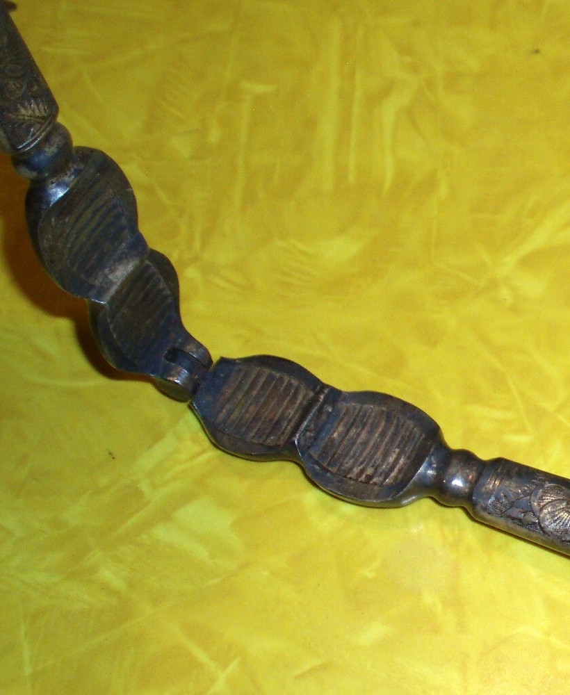 ANTIQUE VICTORIAN ROGER BROS SILVER PLATE NUTCRACKER PICK SET NUT CRACKERS