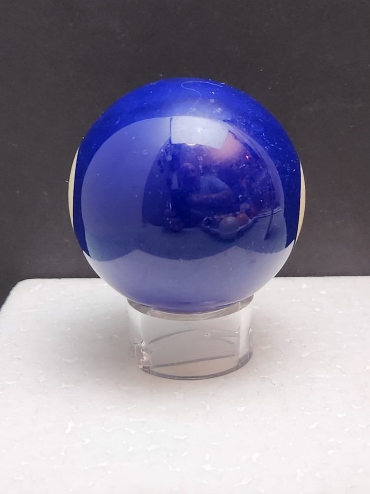 Replacement Vintage Billiard Pool Ball 2 1/4" SURE-SHOT #2 Solid Blue