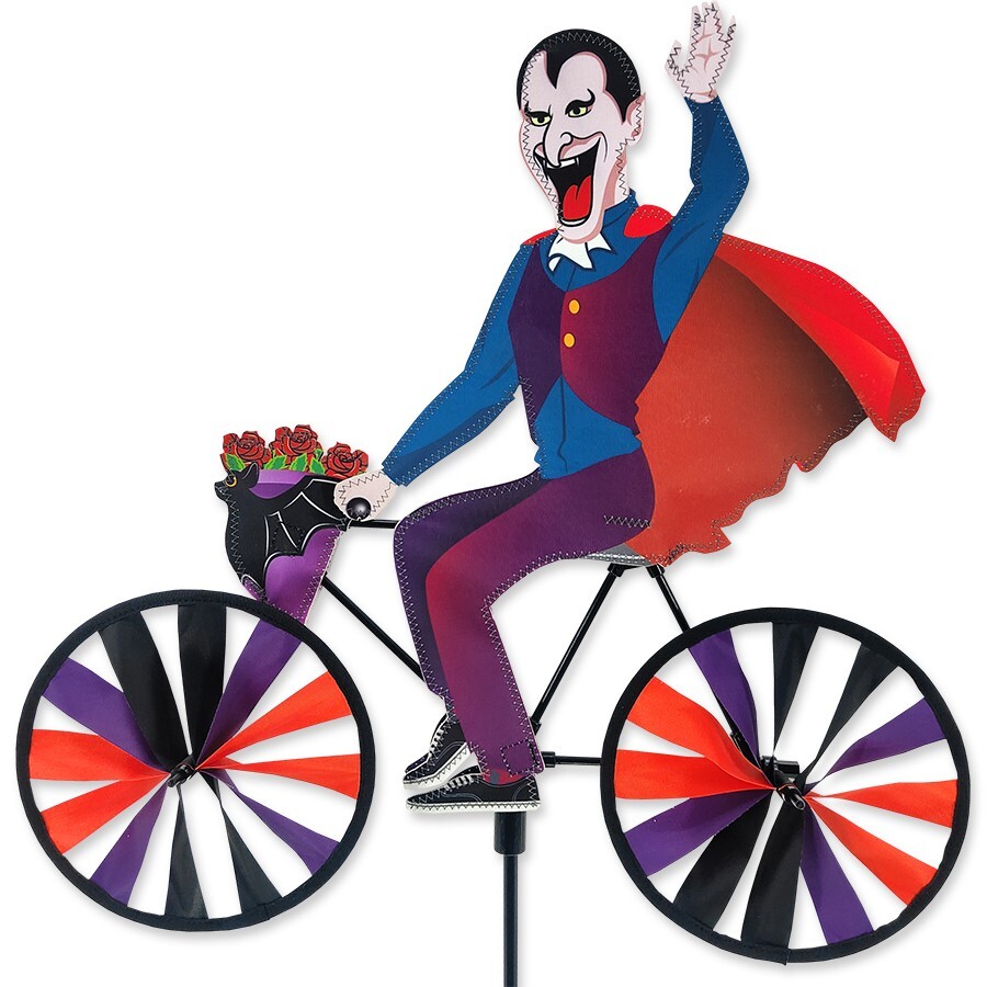 Halloween Dracula Bike Wind Spinner 20"