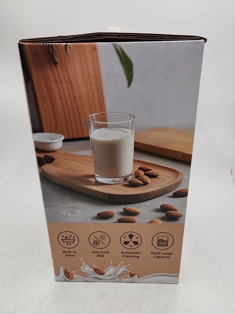 NEW Sxmprair 50oz Automatic Nut Milk Maker with Built-in Strainer