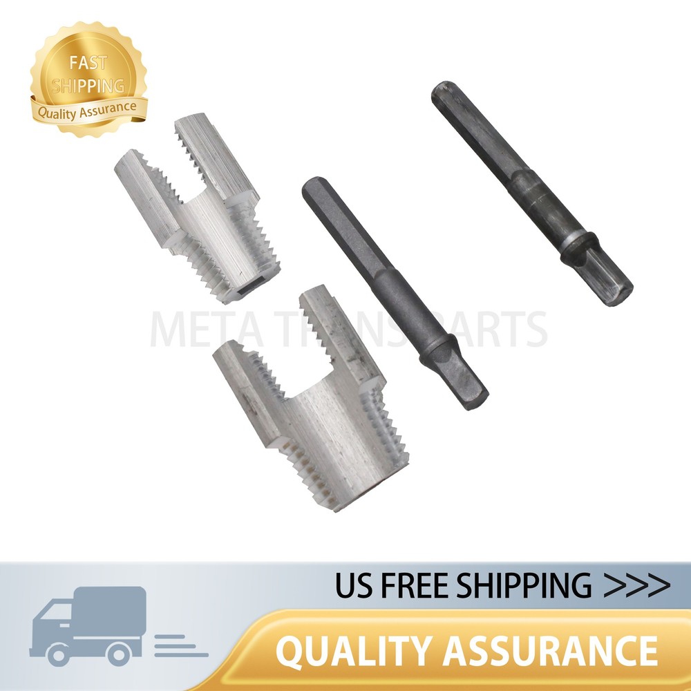 NEW 1/2 3/4 1 Inch PVC Pipe Threader Kit For Internal External Threading US