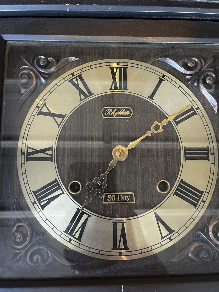 Rhythm 30 Day Clock Manual Winding Clock