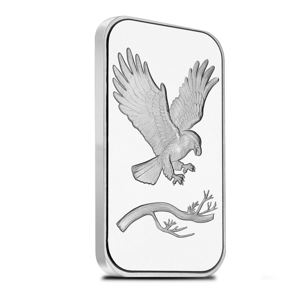 1 oz SilverTowne Eagle Silver Bar (New)