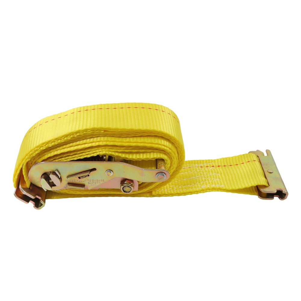 Labwork 4 Pack 5' E Track Rails 4 Pack O Rings 2 Pack Ratchet Straps For Trucks