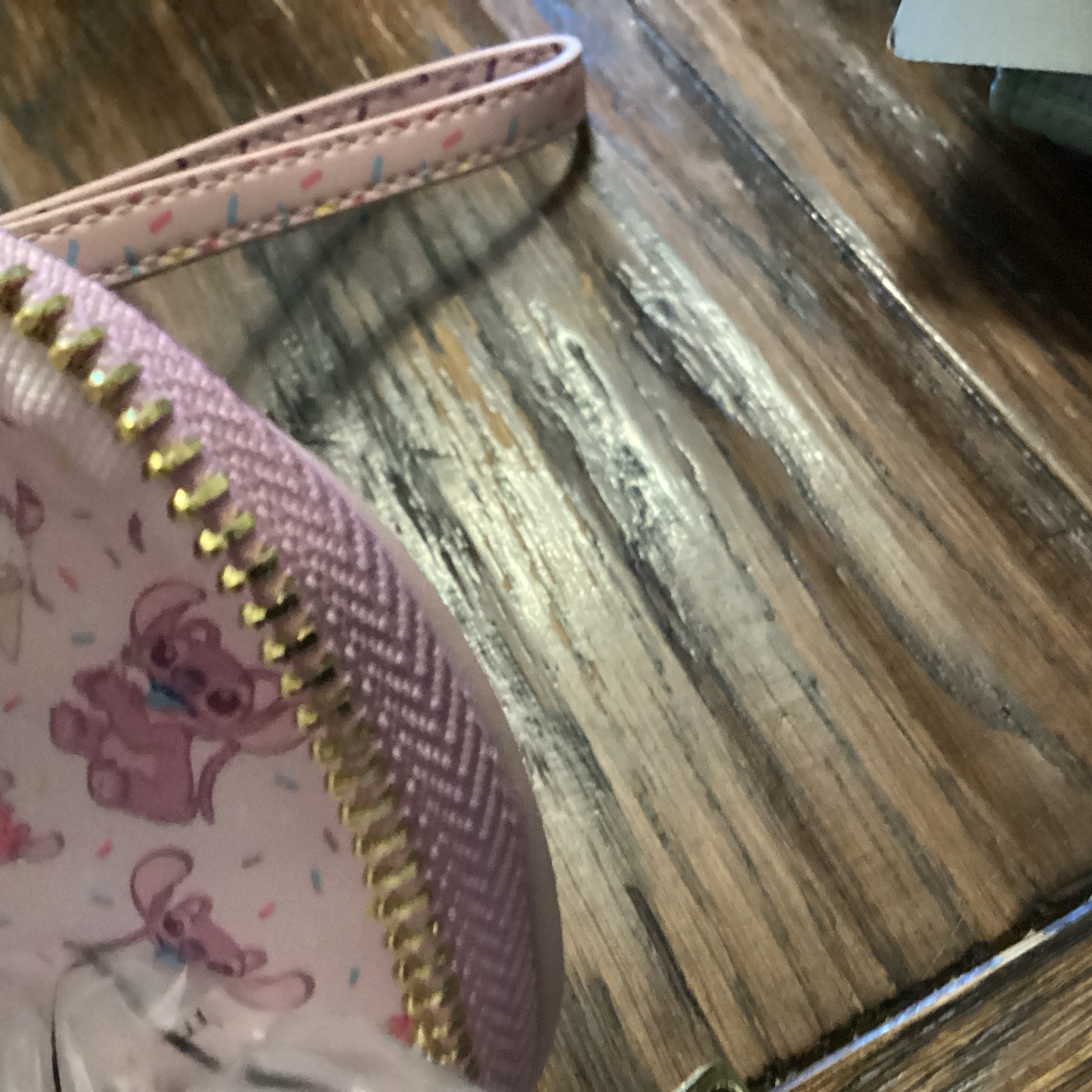 Loungefly Disney Stitch & Angel Ice Cream Cone Wristlet Coin Purse