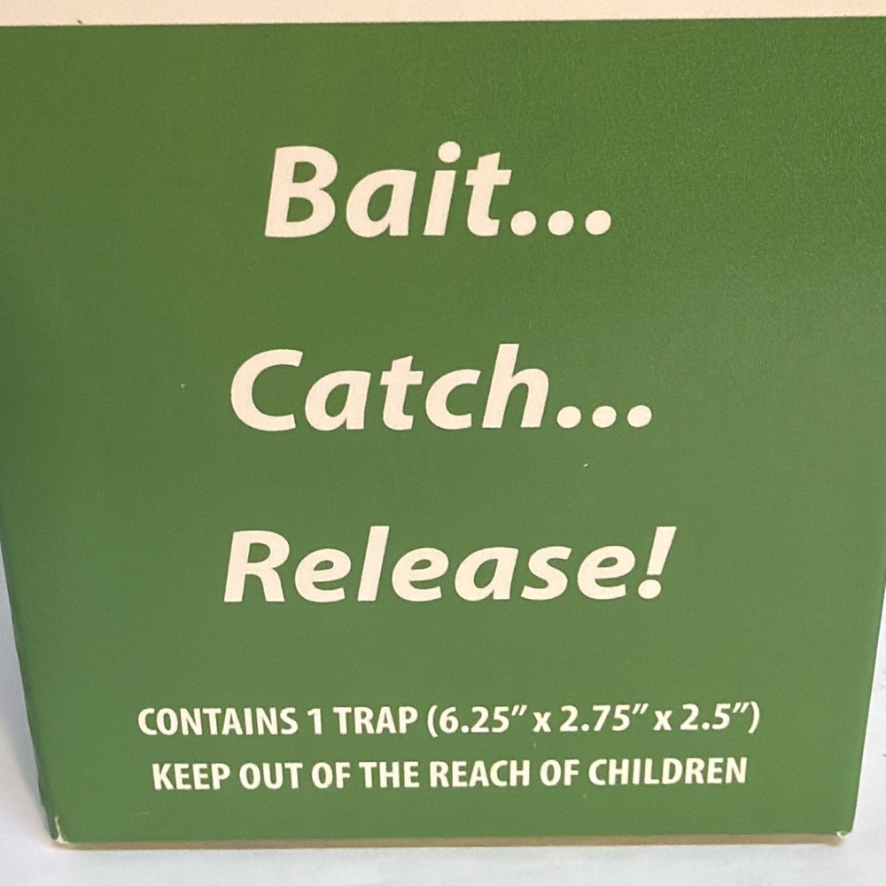 3 Pack - Harris Humane Mouse Trap - Catch & Release Size: 6.25” X 2.75” X 2.5”