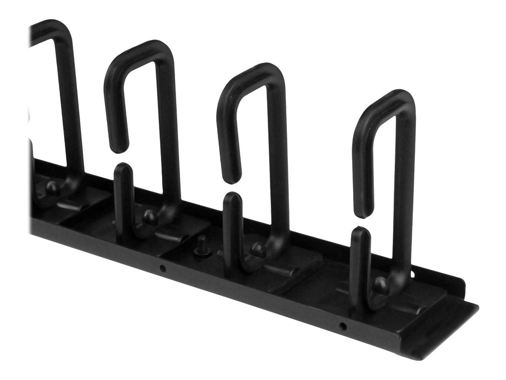 StarTech CMVER40UD Vertical Server Cable Organizer with D-Ring Hooks Rack Cord