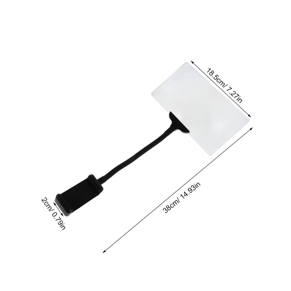 Reading Magnifiers for Seniors Clip on Magnifying Glass Computer Adjustable