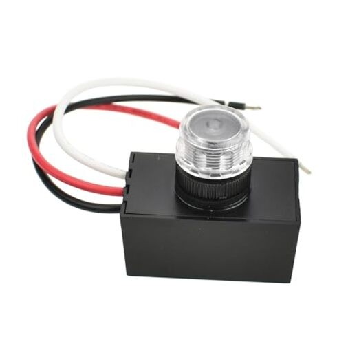 YCA1030 Hard-Wired Post Eye Light Control with Photocell Light Sensor, 1 Pack