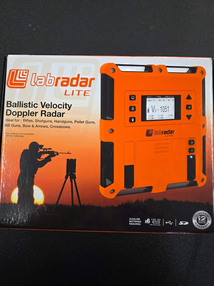 LabRadar Lite doppler shooting chronograph