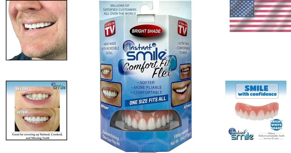 Easy Fitting Cosmetic Veneers - Comfortable Fit