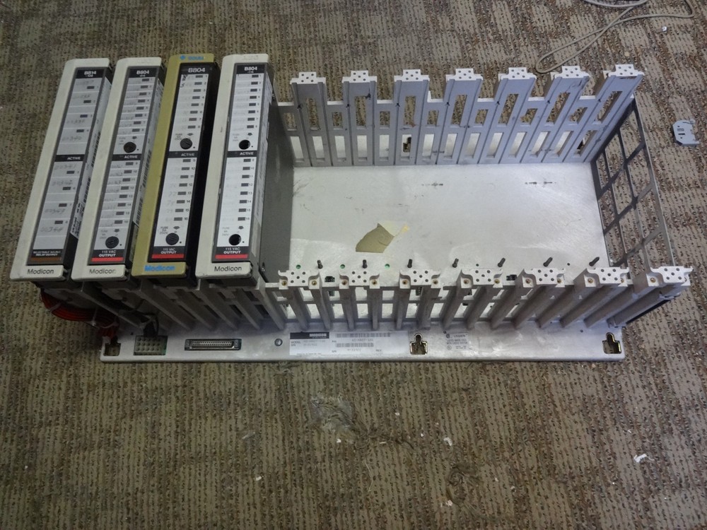 Aeg Modicon As-h827-100 Chassis Rack