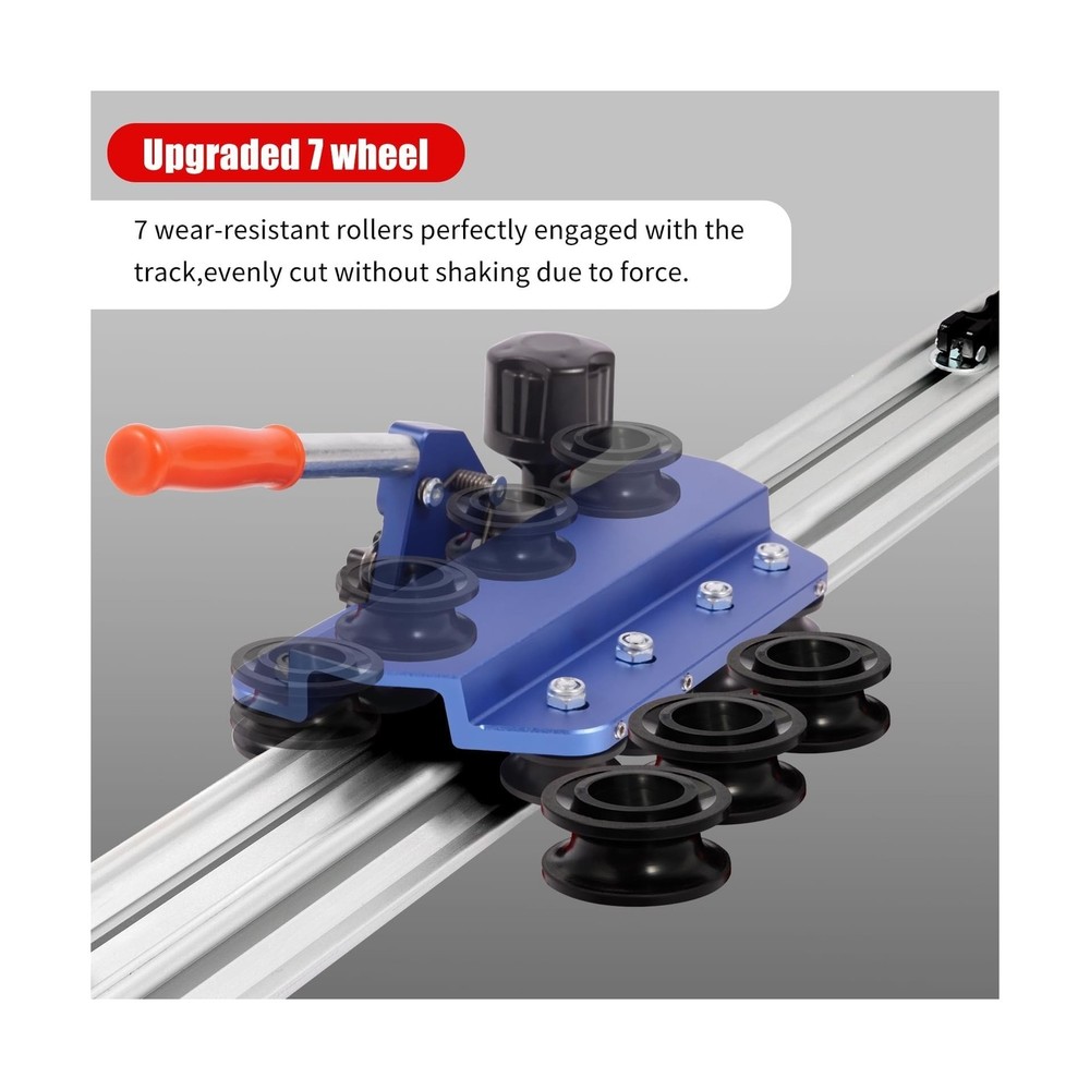 110" Large Format Manual Tile Cutter, Professional Porcelain & Ceramic Tile C...