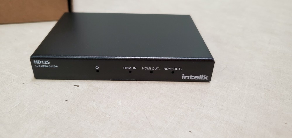 Intelix HD12S 1x2 HDMI 2.0 Distribution Amplifier/ Splitter NOB