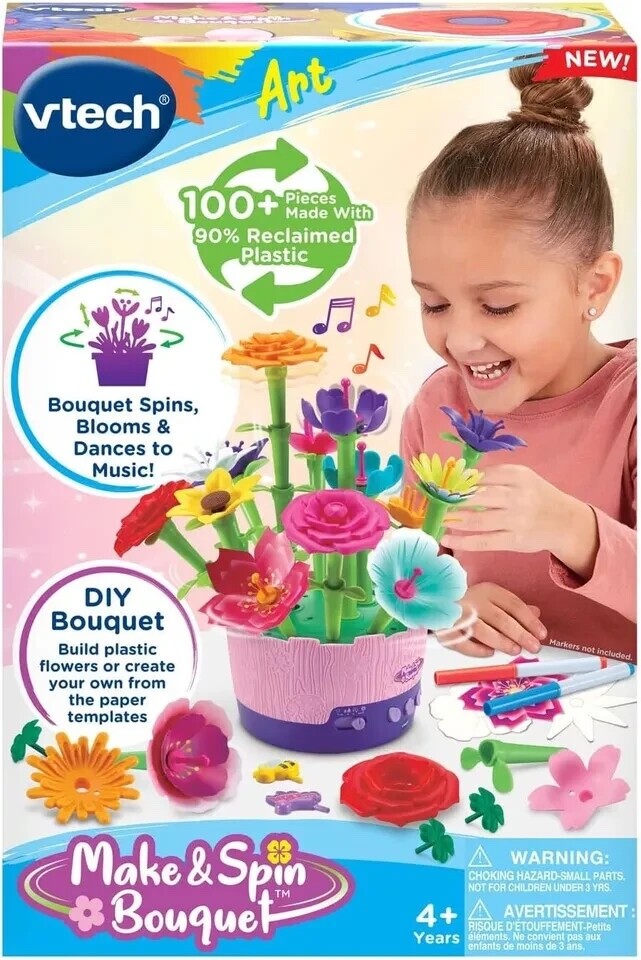 VTech Make and Spin Bouquet NEW.