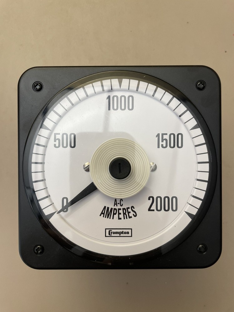 CROMPTON / TE Connectivity 007-05FA-LSTM-C7 Ammeter / New Open Box