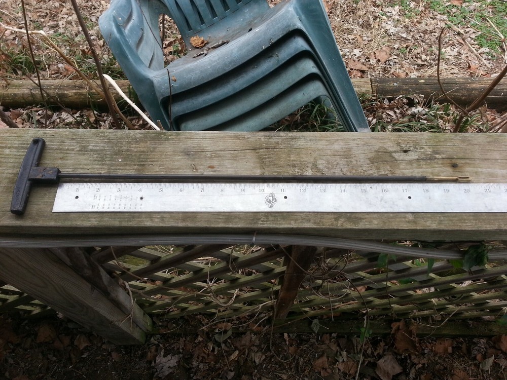 US .30 CALIBER CLEANING ROD JOINTED, WITH BRASS TIP, M8