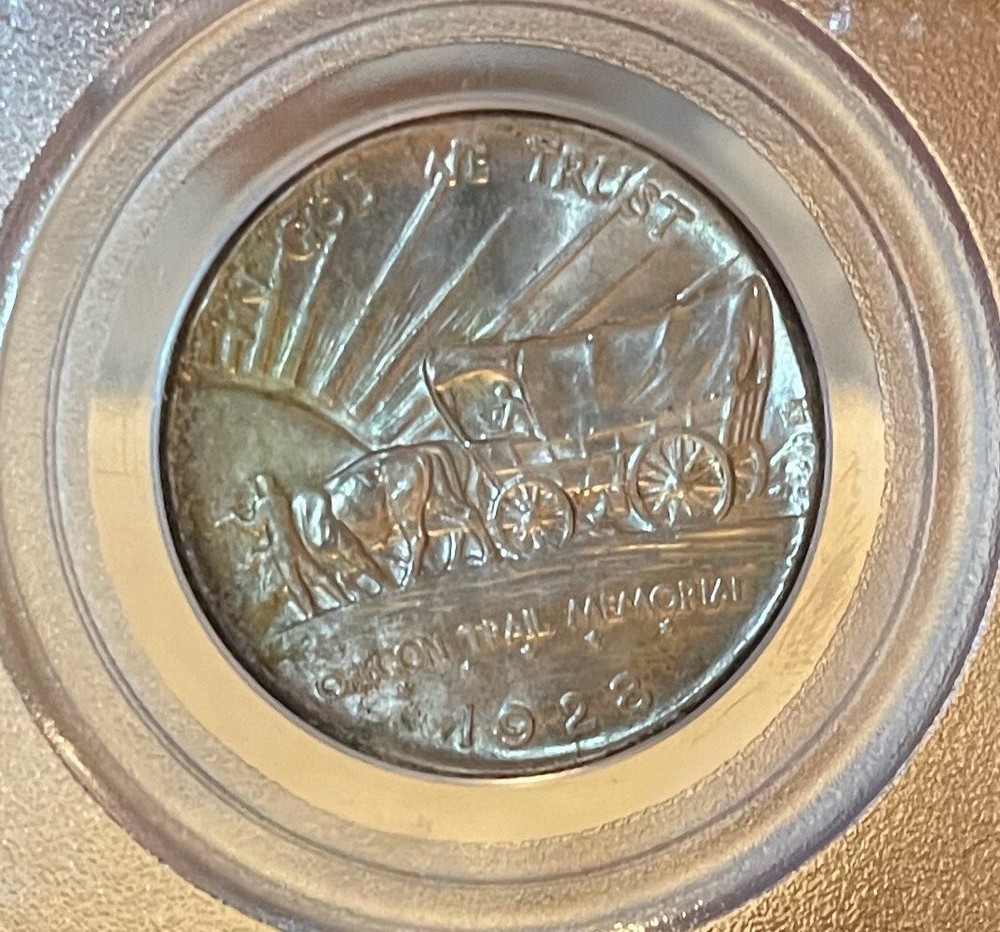 1928 PCGS MS65 Oregon Commemorative Silver Half Dollar