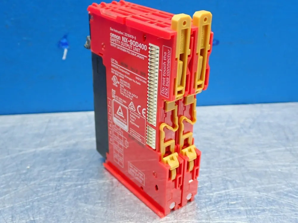 OMRON SAFETY I/O CONTROL UNIT, 2PCS NX-SOD400