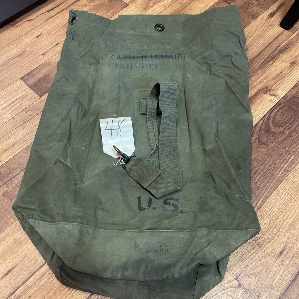 WWll US Military Duffle Bag  1950’s Army