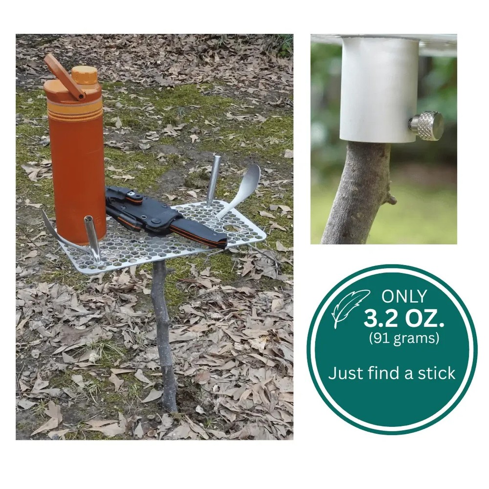 Ultralight Camping Table - Keep Food & Drinks Off the Dirt