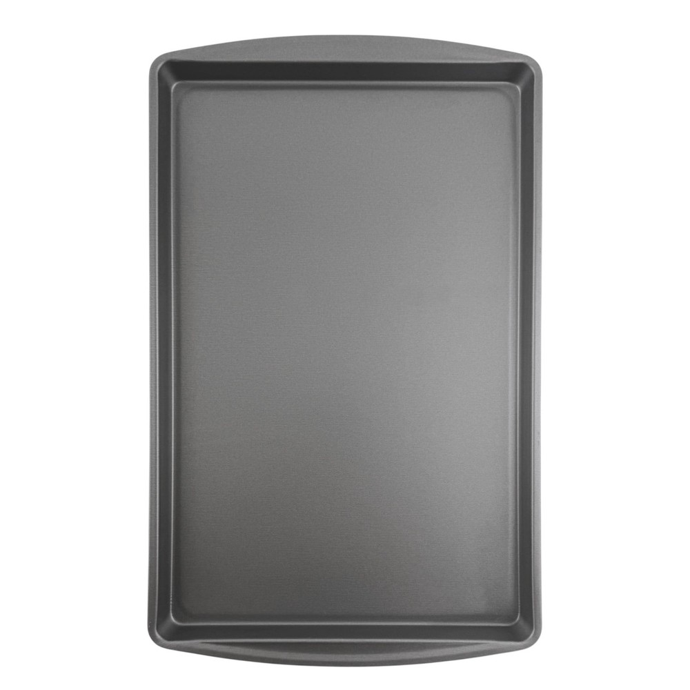 Large Nonstick 17" x 11" Cookie Sheet Baking Pan Cookie Sheet Rectangle Gray