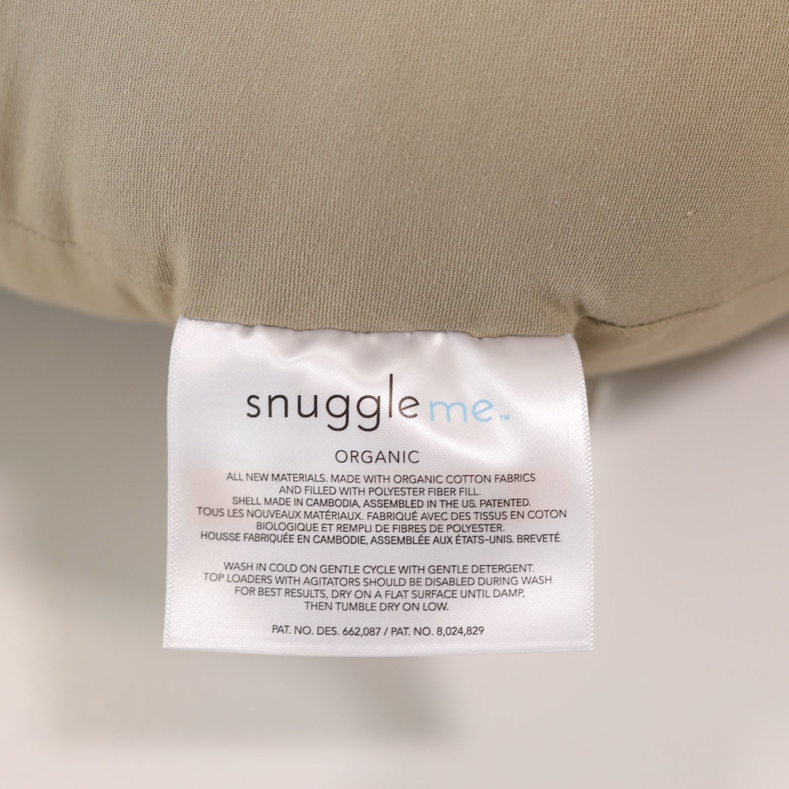 Snuggle Me Infant Lounger Organic Birch