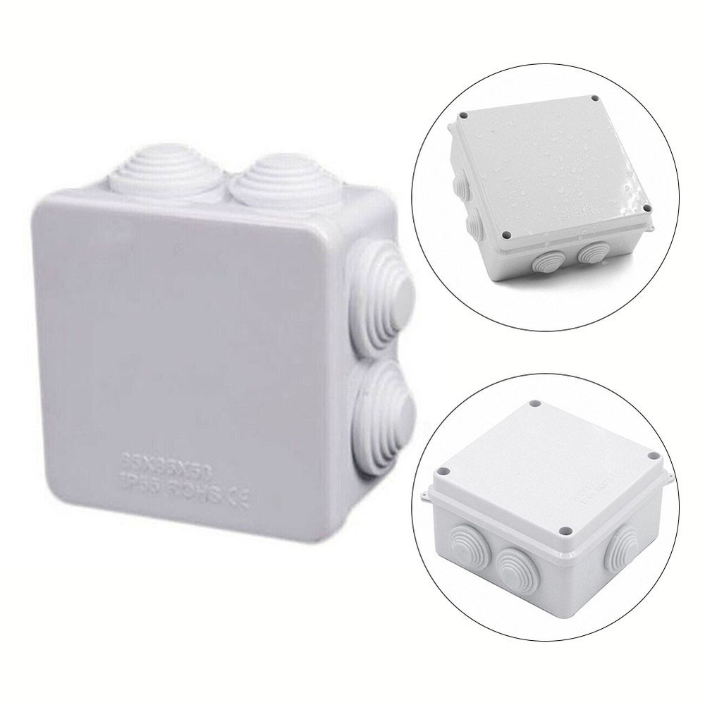 Weatherproof Junction Box Adaptable Outdoor Plastic Electrical Cable Connectors