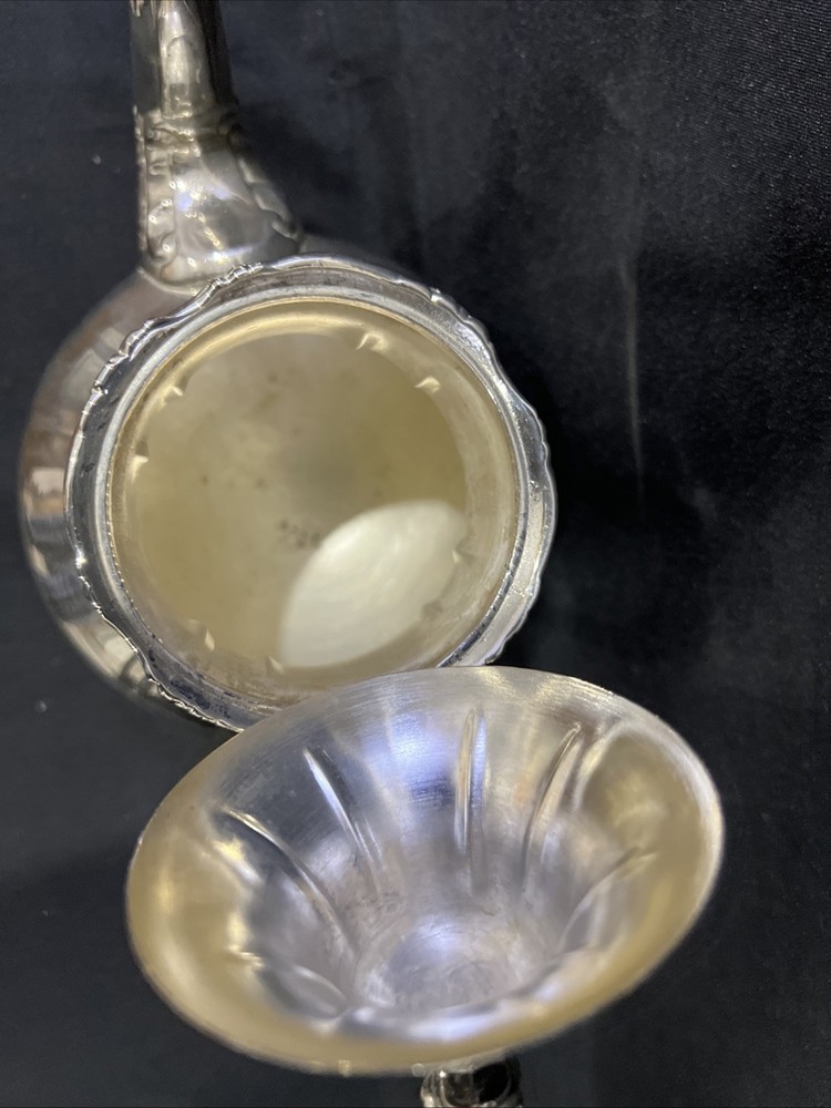 Silver Plated Tea And Coffee Kettle