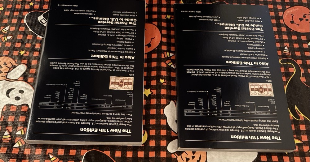 (2) Vintage NEW The Postal Service Guide to US Stamps 1985 Book *MINT Condition*