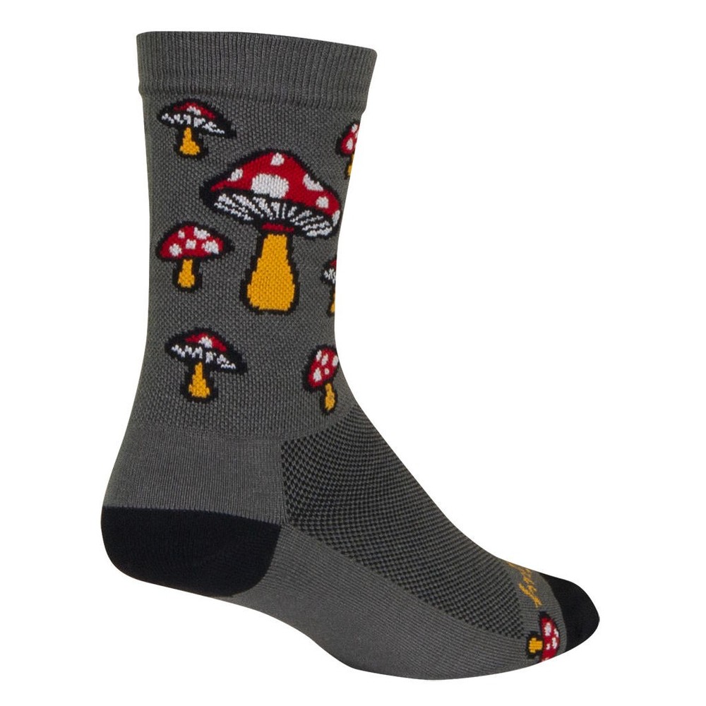 Sockguy Ask Alice Socks, 5-9, Grey