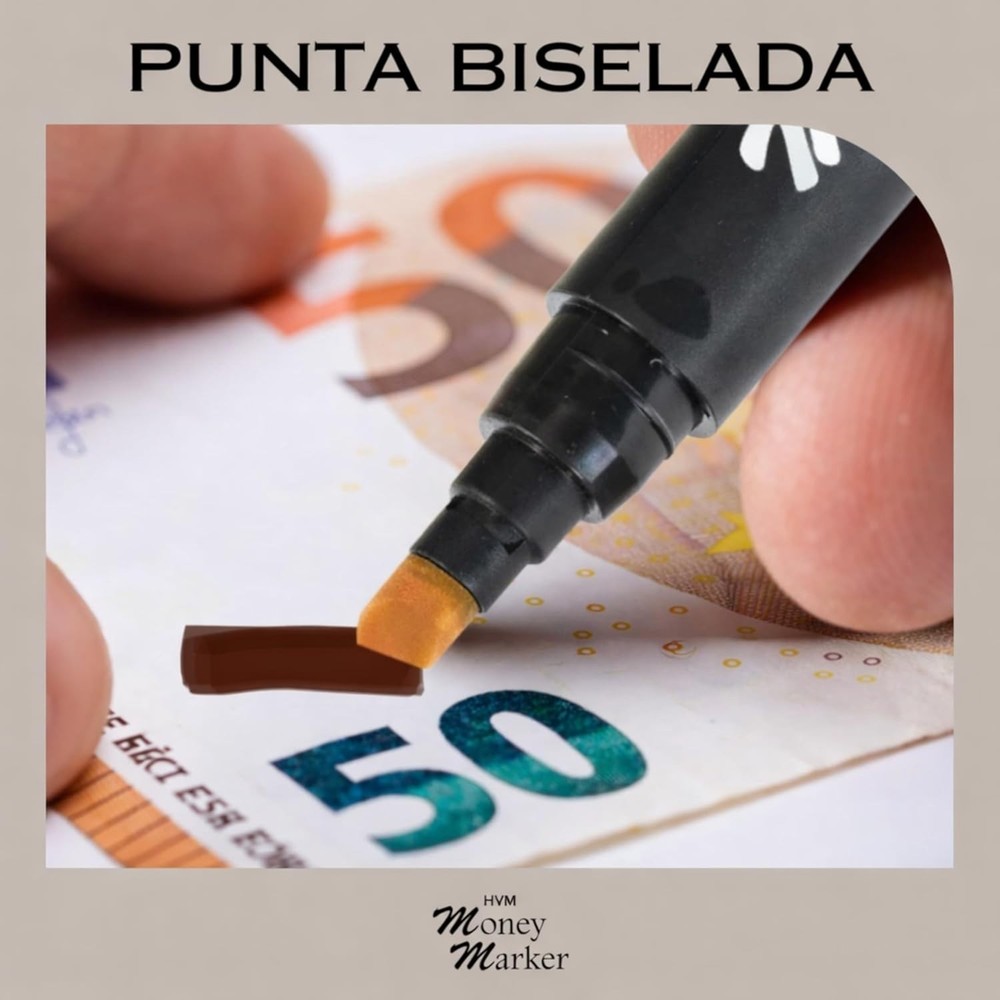 Compact 5-Pack Counterfeit Detector Pens - Chisel Tip for All Transaction Needs