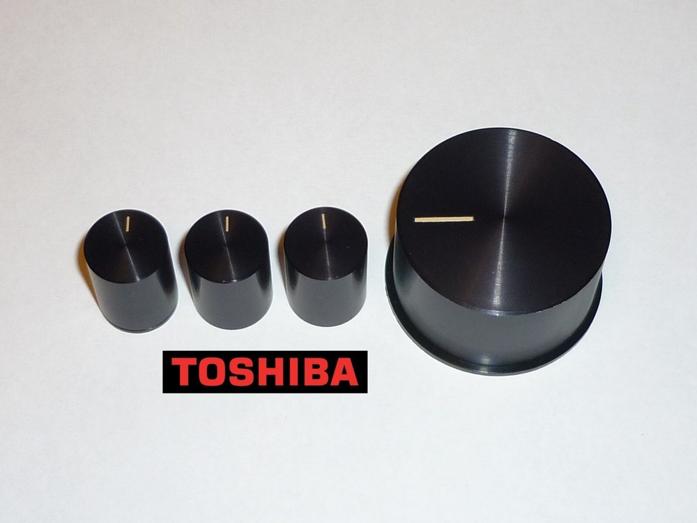 All Knobs from a Toshiba SB-M22 Amplifier *KNOBS ONLY* Amp