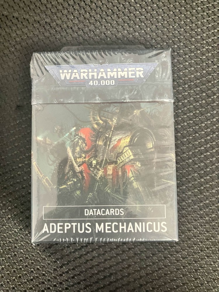 Warhammer 40K Datacards Adeptus Mechanicus NIB Paper or Plastic