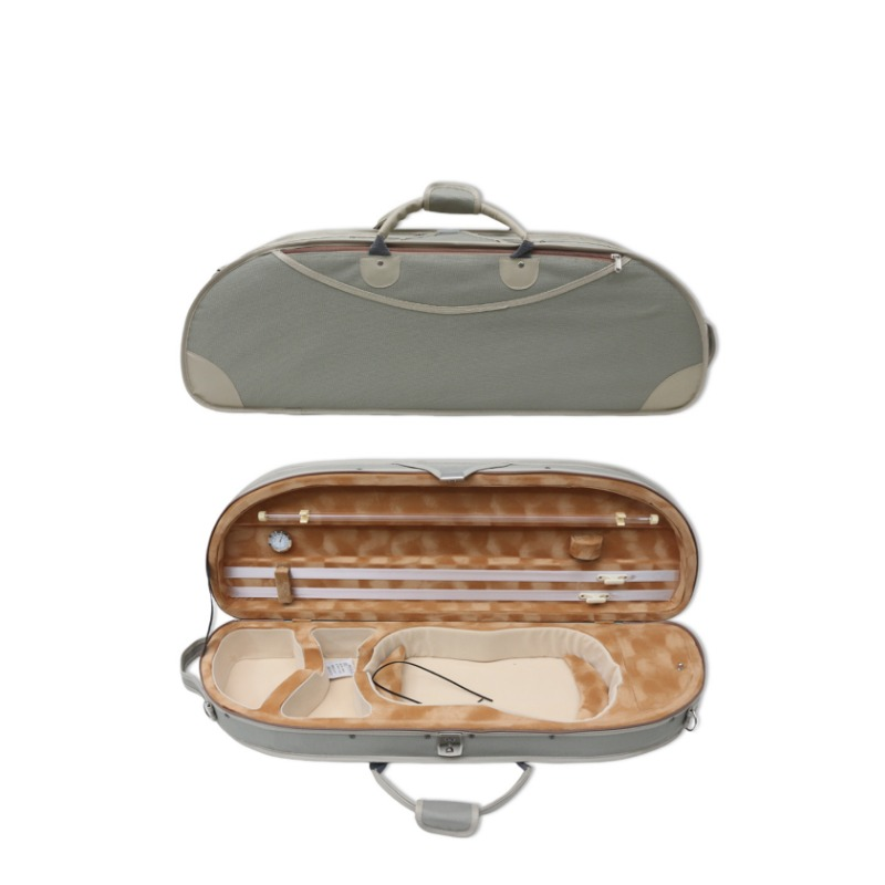 Violin Case 4/4 nylon oxford hard shell box Durable straps handle Lightweight