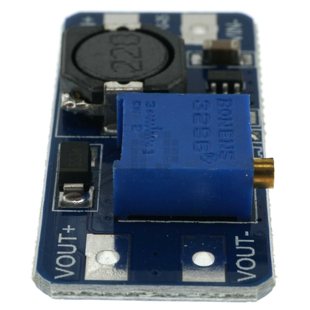 MT3608 DC-DC Adjustable Step Up Converter Power Supply, 2 Amp