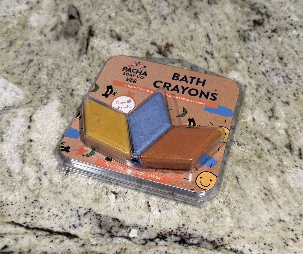 PACHA SOAP Co Kids Bath Crayons 3 Pack