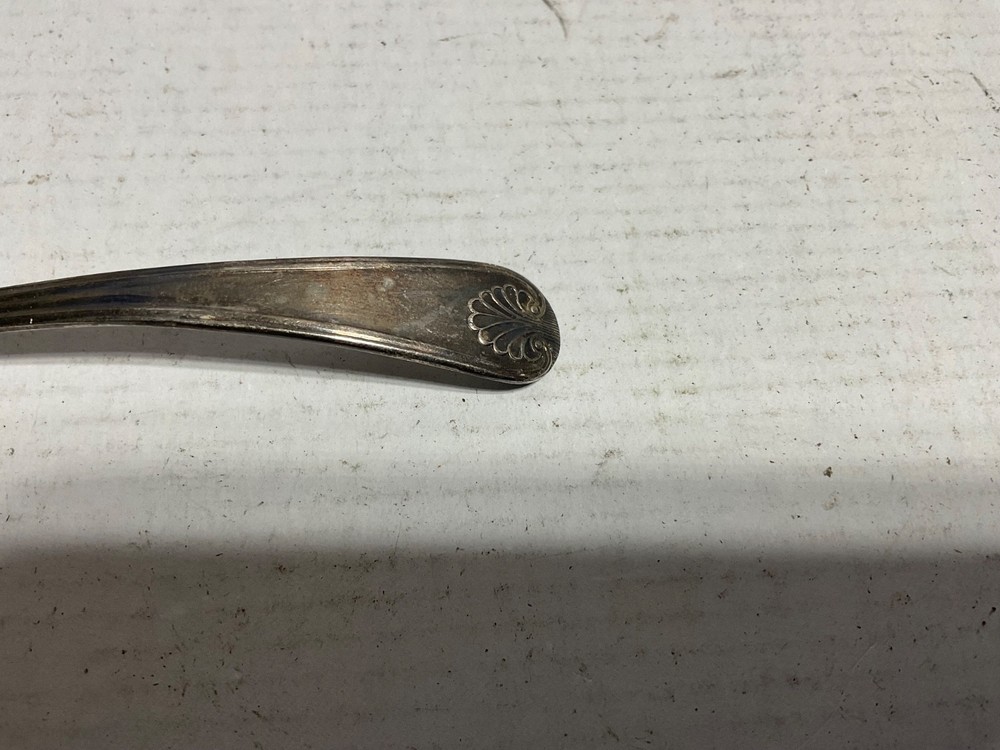 Vintage Sheffield England Silver Plated Serving Spoon 4.5”