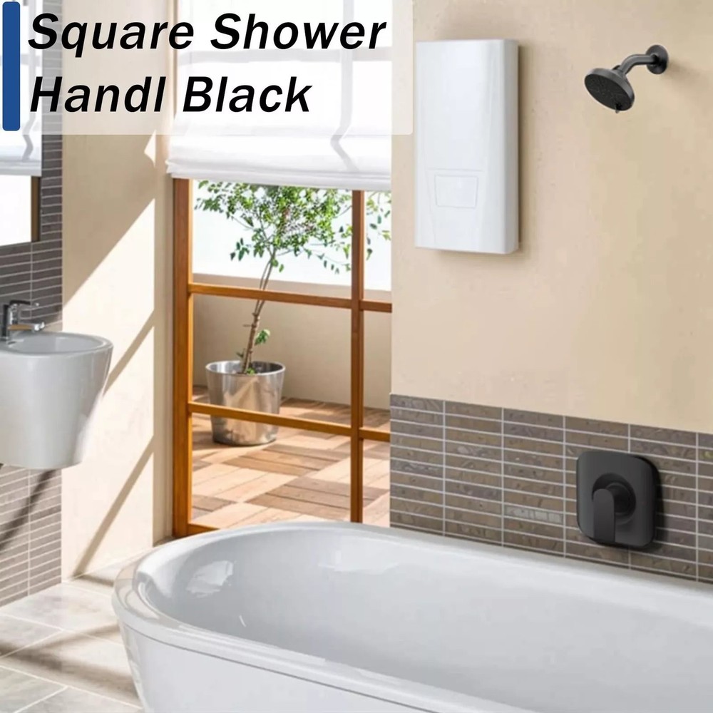 1 Set Durable Black Shower Handle Kit Replace For T2471BL Posi-Temp Valve