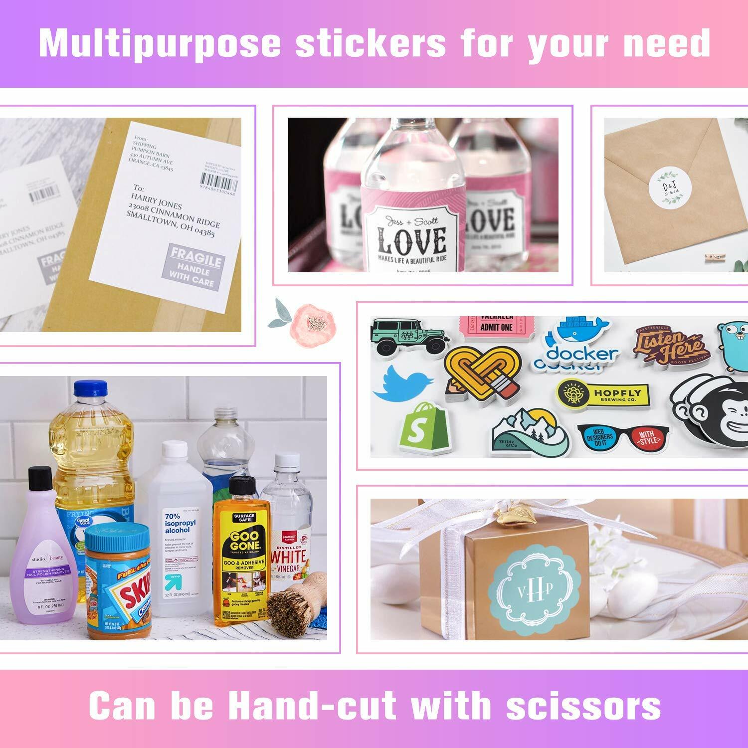 Lot Koala Printable Vinyl Sticker Paper 11x17 Glossy Waterproof for Inkjet Laser