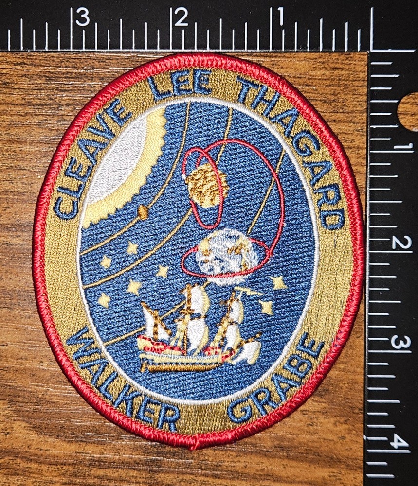 Vintage NASA Space Shuttle Cleave Lee Thagard Walker Grabe Patch